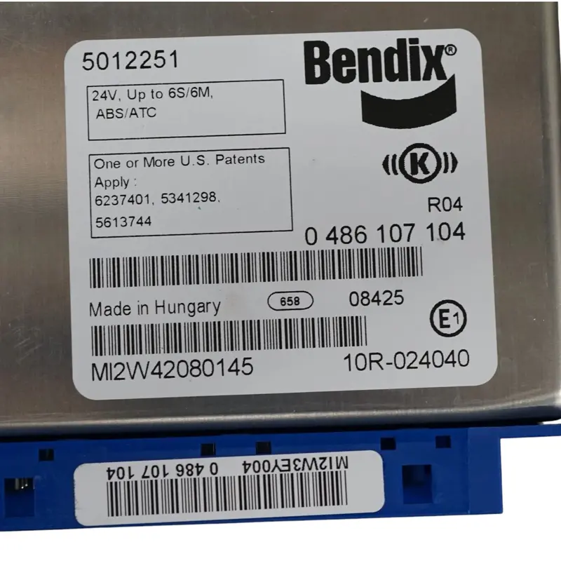 0 486 107 104 Genuine Bendix Ecu Electronic Control Unit 2