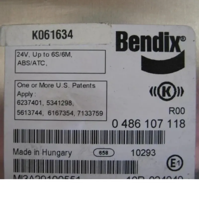 0 486 107 114 Genuine Bendix Ecu Electronic Control Unit Antilock Brakes 2