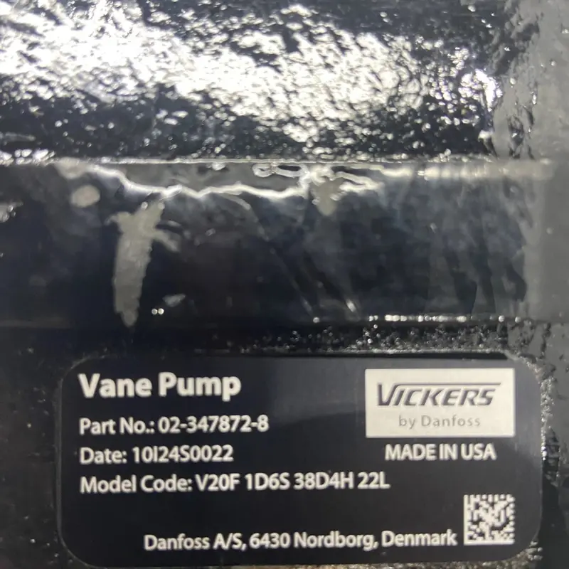 02-347872-8 Genuine Vickers Vane Pump 2