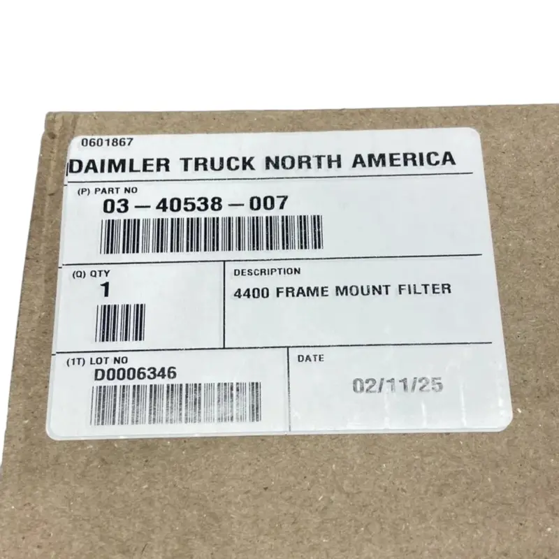 03-40538-007 Genuine Detroit Diesel Fuel Water Separator 2