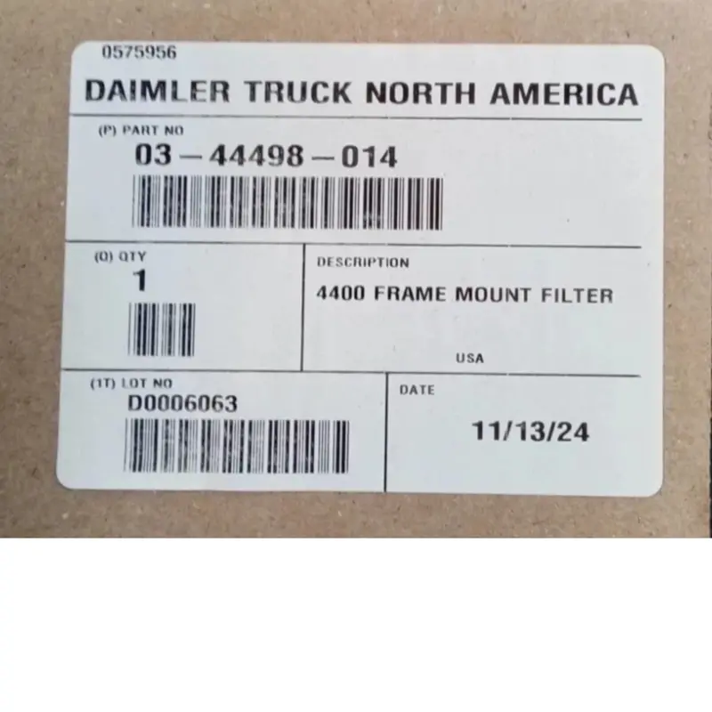03-44498-014 Genuine Detroit Diesel Fuel Water Separator 2