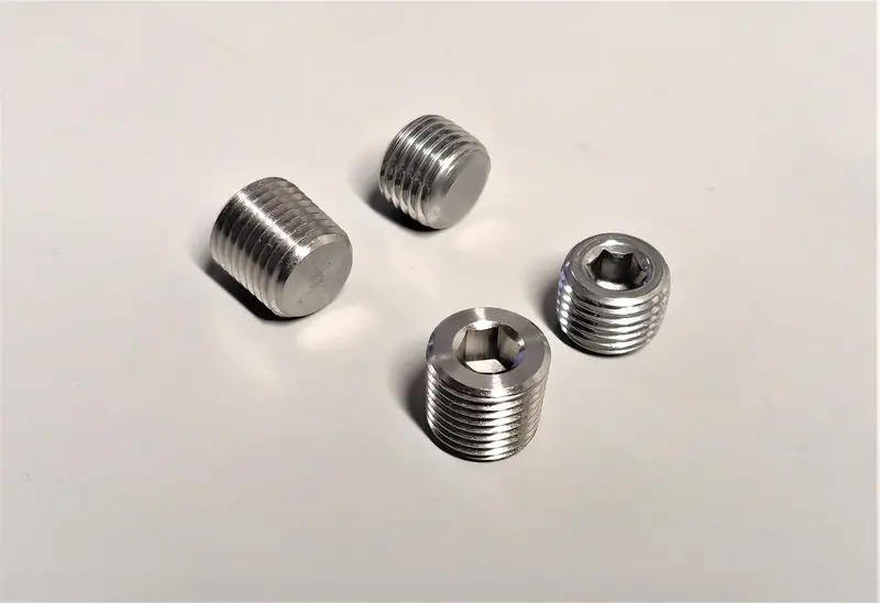 1/4 Bpst Stainless Plug 1