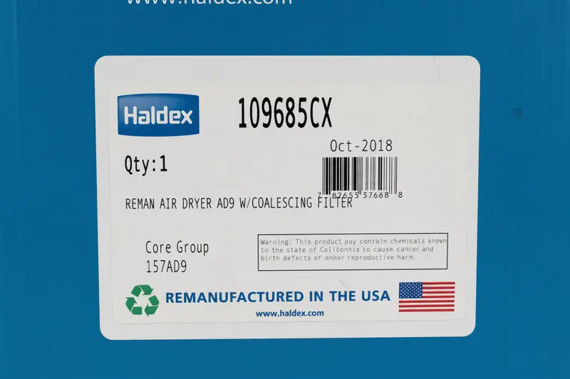 109685Cx Genuine Haldex Air Brake Dryer 2