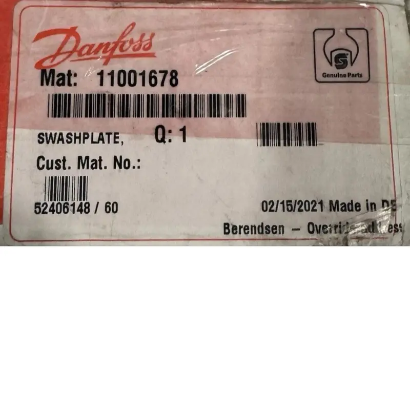 11001678 Danfoss Swashplate 90Pv130 2