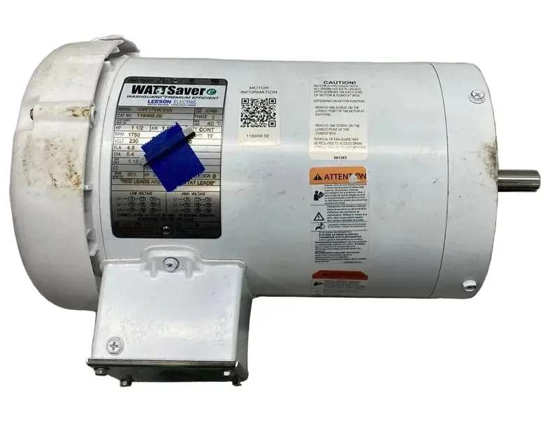 119469.00 Genuine Leeson Washdown Motor 230V 1