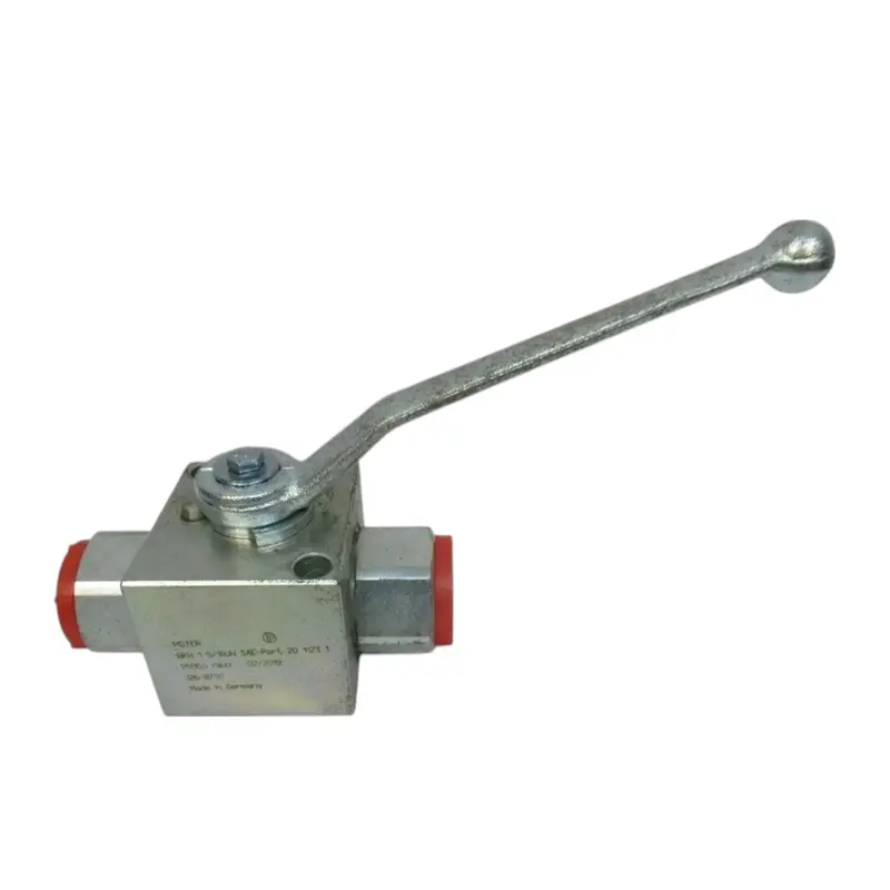 1268790 Cat 1-5/16-12" Straight Thread O-Ring Ball Valve 1