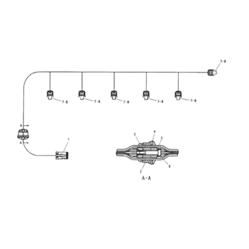 1538920 Cat Electronic Control Wiring Harness 2