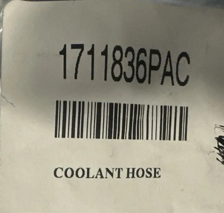 1711836Pac Genuine Paccar Coolant Hose 1