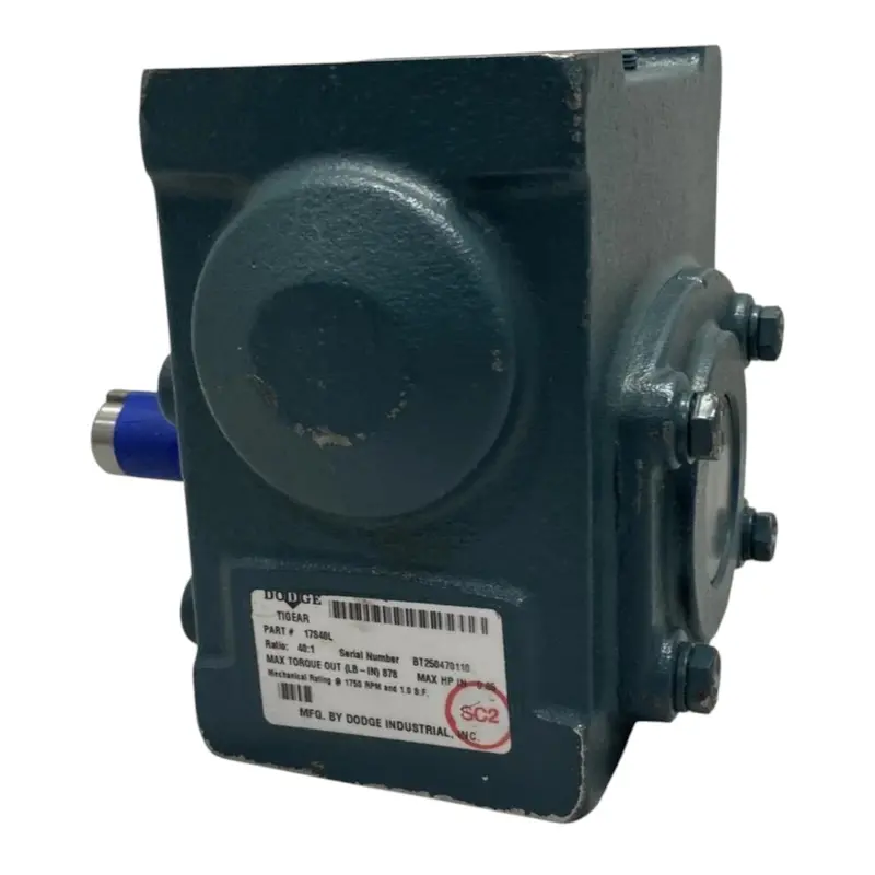 17S40l Genuine Dodge Worm Gear Speed Reducer 2