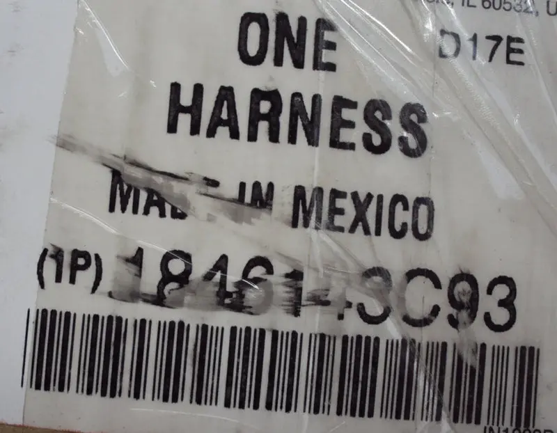 1846143C93 Genuine International Engine Sensor Harness 2