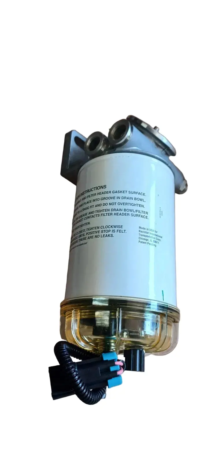 1873059C91 Genuine International Fuel Water Separator Filter Assembly 2