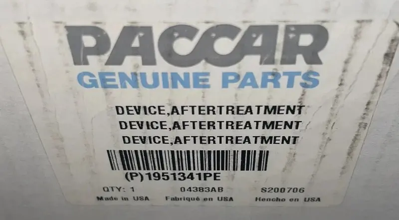 1951341Pe Genuine Paccar Device Aftertreatment 1