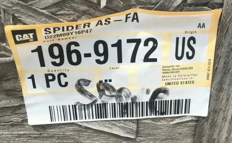 196-9172 Genuine Cat Spider As-Fa 1