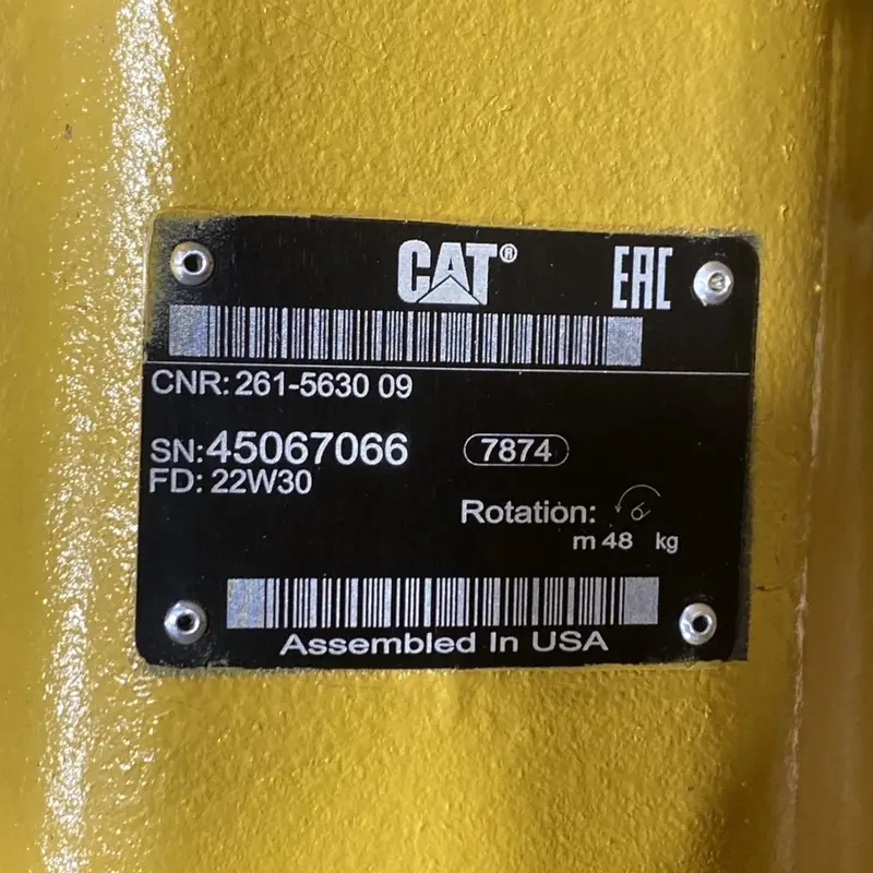 20R-3304 Genuine Cat Hydraulic Piston Pump 2