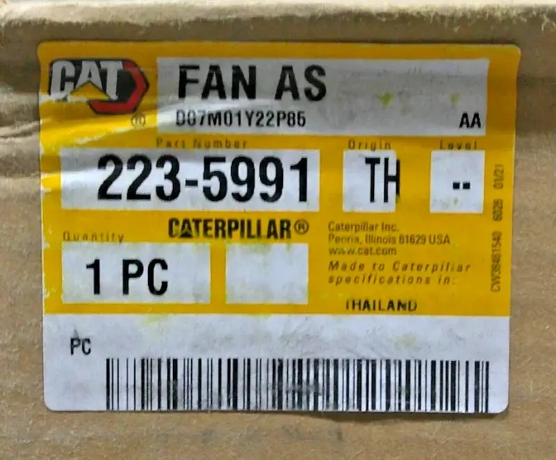223-5991 Genuine Cat Refrigerant Condenser Fan 1