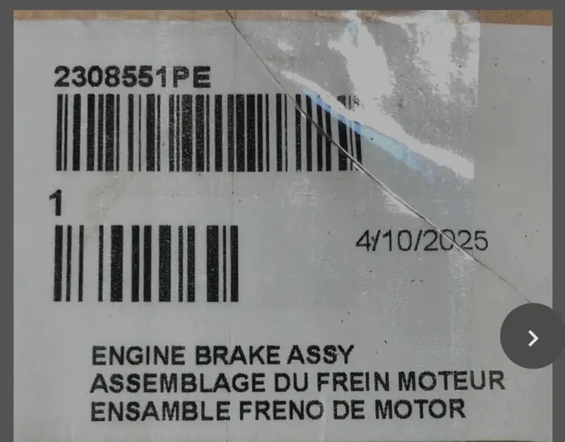 2308551 Genuine Paccar Engine Brake Assembly 2