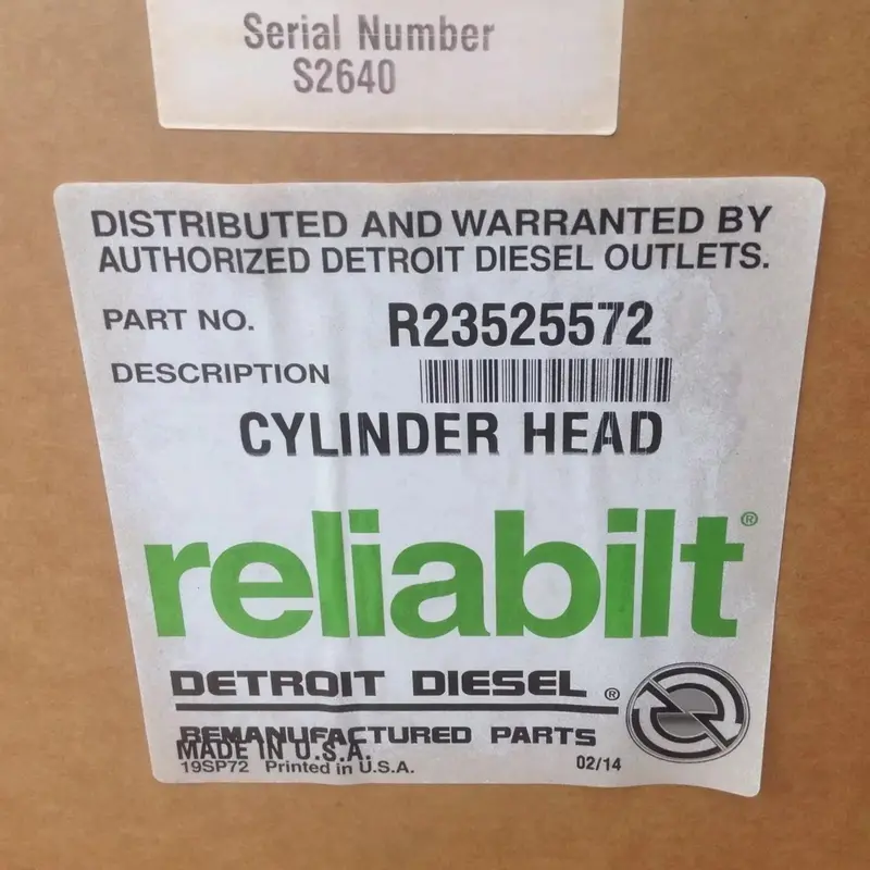 23511352 Genuine Detroit Diesel Engine Cylinder Head 2