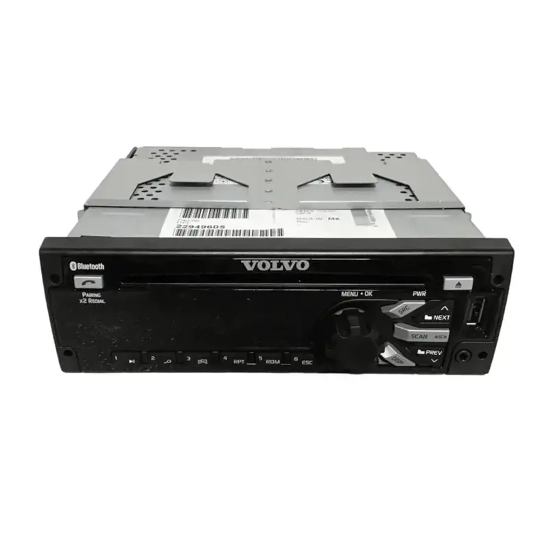 23728224 Genuine Volvo Radio With Tape And/Or Cd Player 12V 1