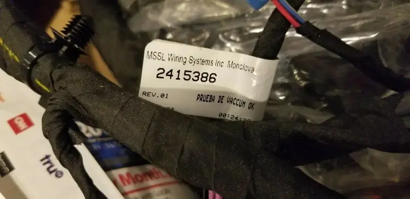 2415386 Polaris Chassis Electrical Wiring Harness 2