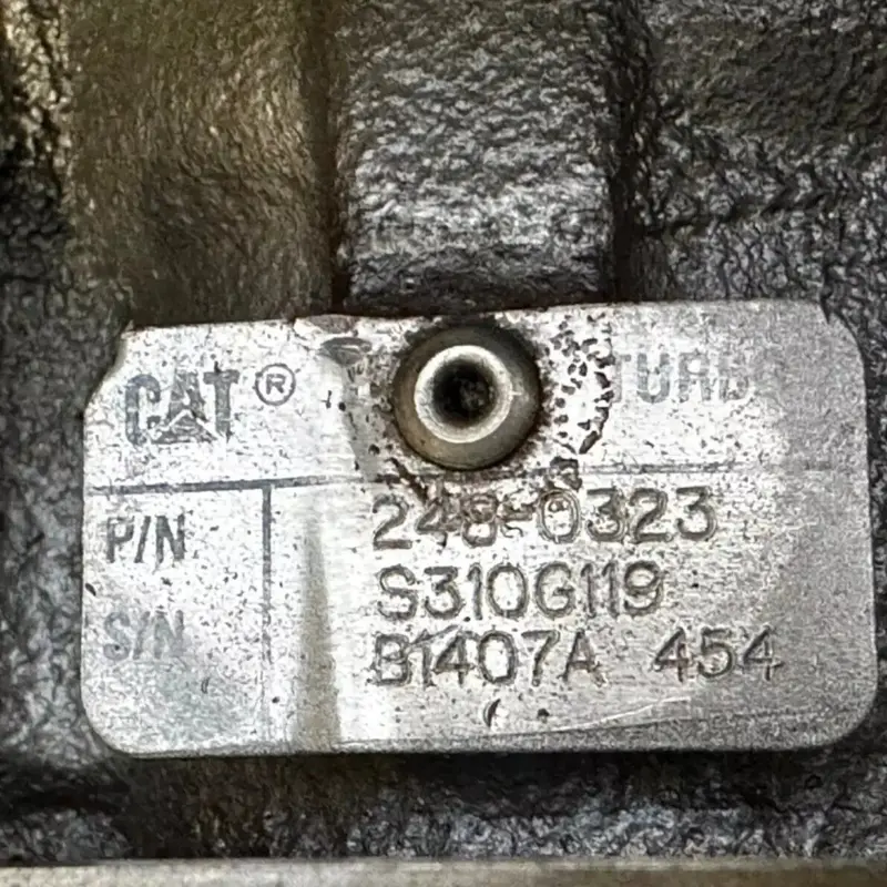 2480323 Genuine Cat Turbocharger 2