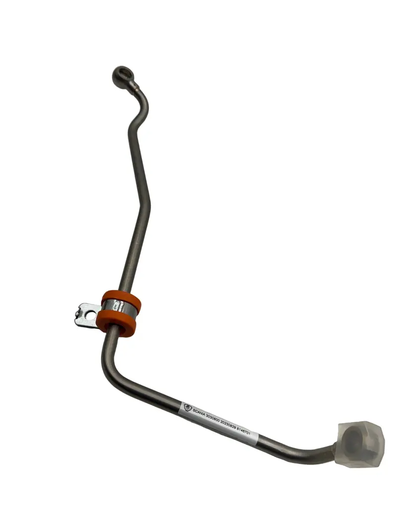 2523765C91 Genuine International Turbocharger Oil Supply Line Assembly 1