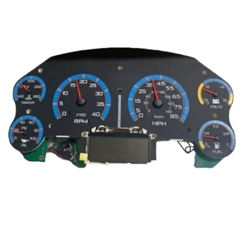2602893C91 Navistar Cluster Instrument Ctr Mdgl Bl 1
