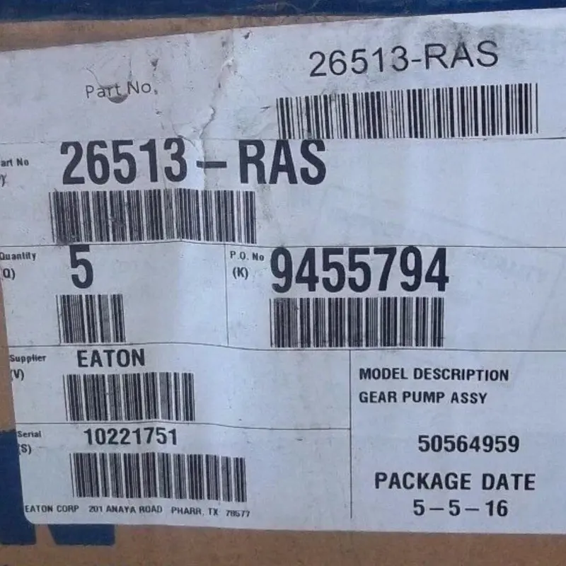 26513-Ras Genuine Eaton Hydraulic Pump Motor 2