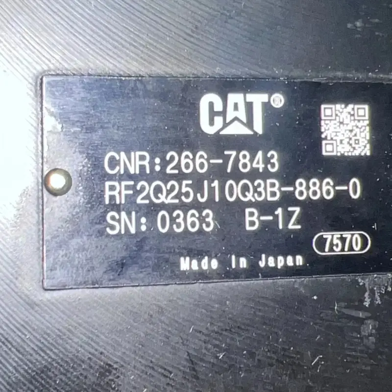266-7843 Genuine Caterpillar Counterbalance Travel Valve 2