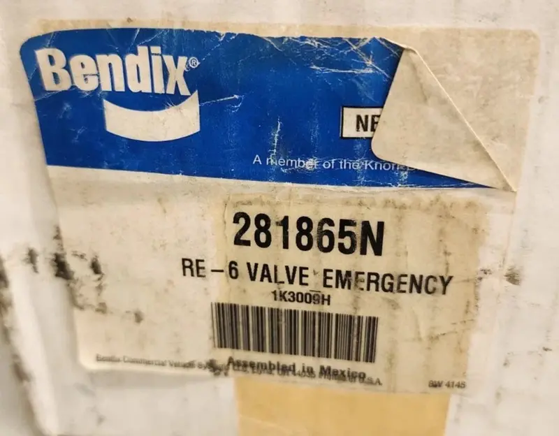 281865N Genuine Bendix Air Brake Emergency Relay Valve 2