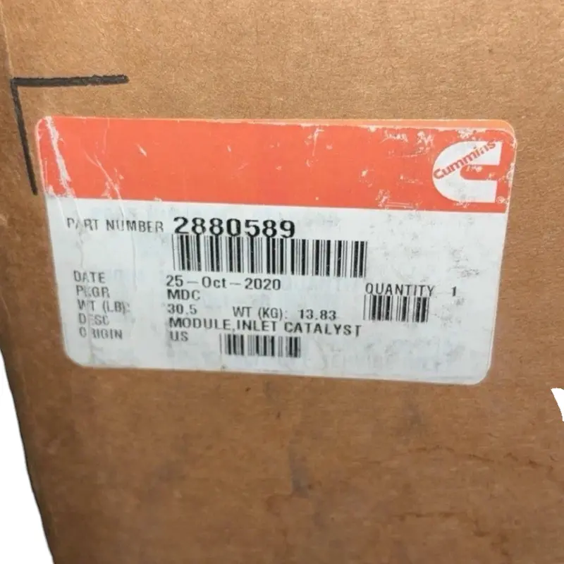 2880589Nx Genuine Cummins Diesel Oxidation Catalyst 2