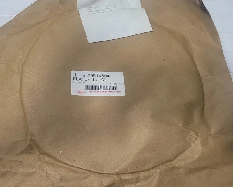 29514804 Allison Lockup Clutch Backing Plate 1