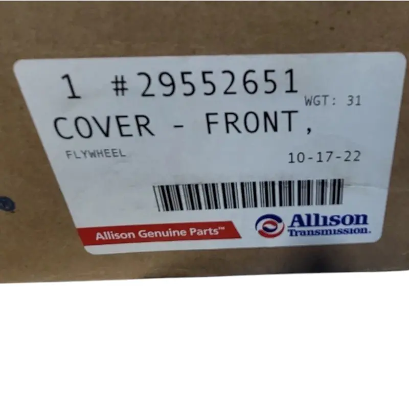 29552651 Genuine Allison Front Flywheel Damper Cover 2