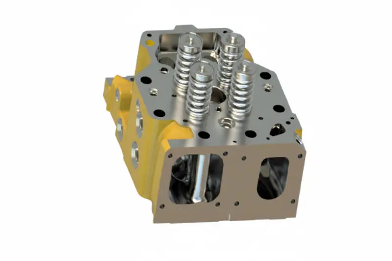 305-0617 Genuine Cat 24 Valve Basic Engine Cylinder Head 1