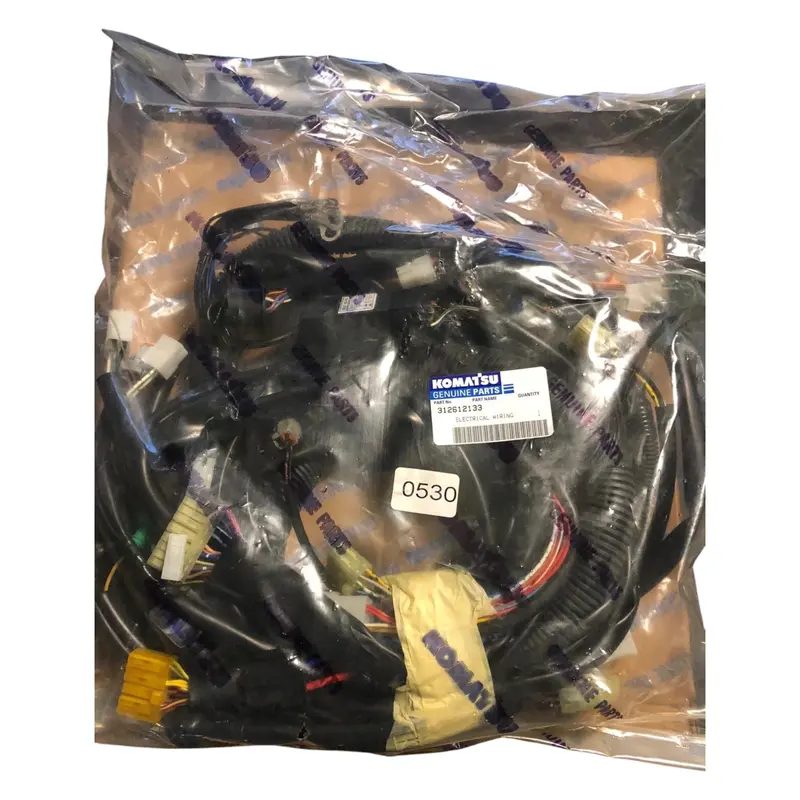 312612133 Genuine Komatsu Wiring Harness 1