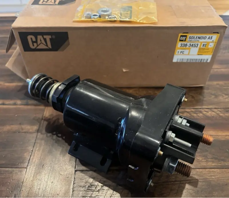 3383453 Cat 24 Volt Electric Starting Motor Solenoid 1