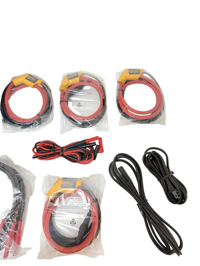 3540 Fc Genuine Fluke 3-Phase Power Monitor W/ Accessories 2