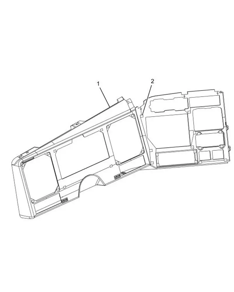 3562568C92 Genuine International Instrument Panel Lh 1