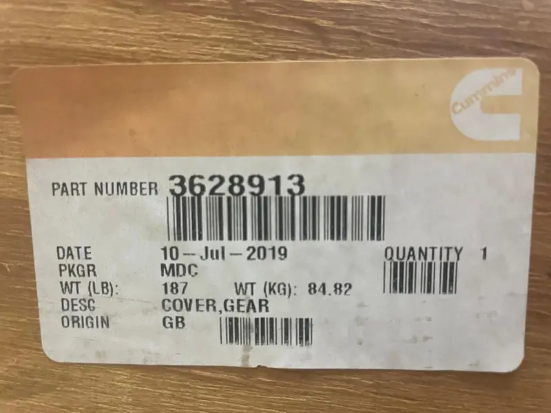 3628913 Genuine Cummins Gear Cover 2