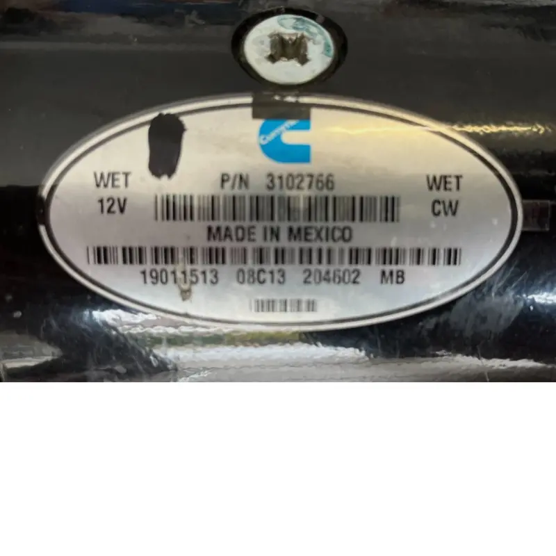 3675298Rx Cummins Starter Motor 2