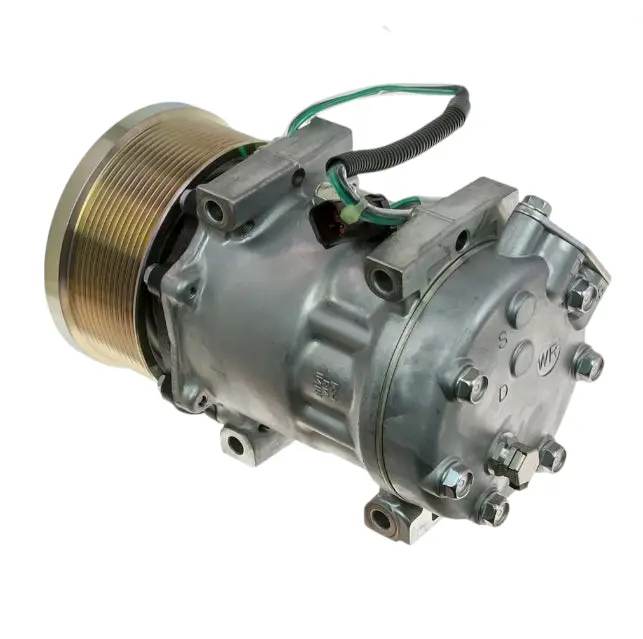 372-9295 Genuine Caterpillar Sanden 6095 A/C Compressor With 1