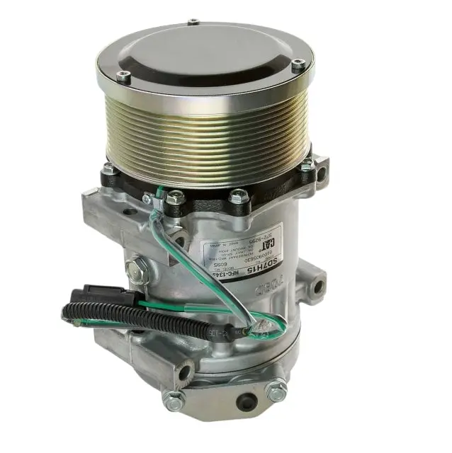 372-9295 Genuine Caterpillar Sanden 6095 A/C Compressor With 2