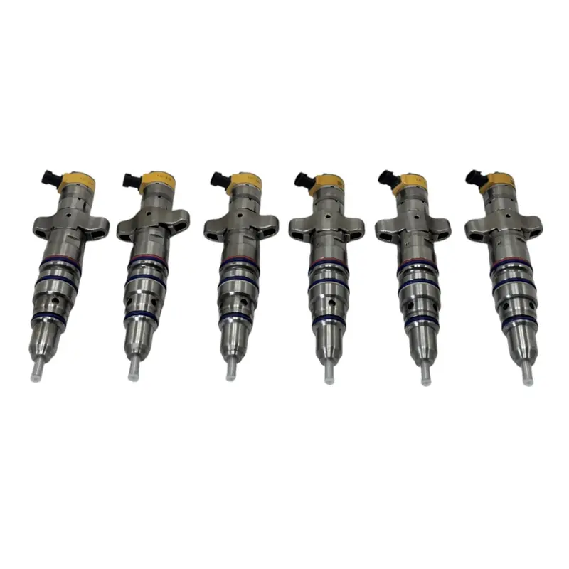 3879428 Genuine Cat Fuel Injectors Set Of Six 6 For C7 1