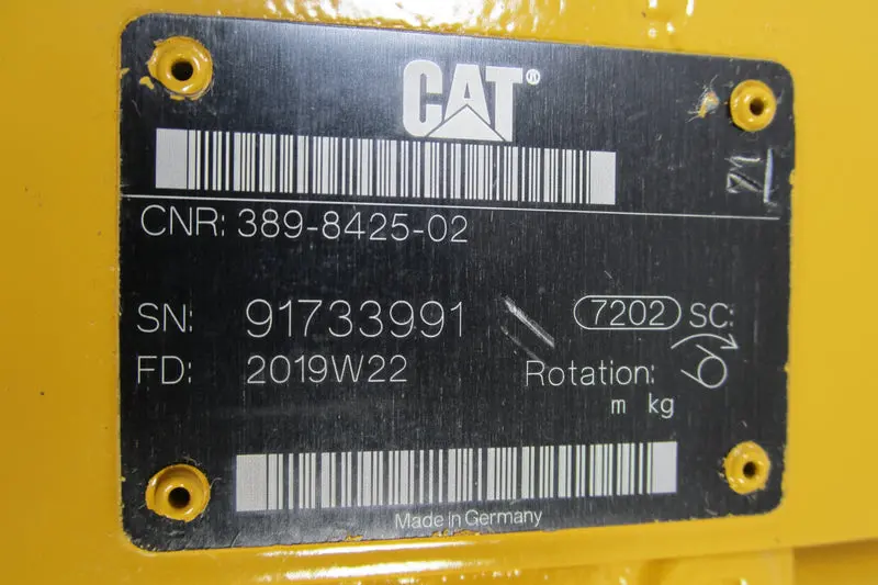 389-8425 Genuine Caterpillar Axial Piston Pump Hydraulic 2