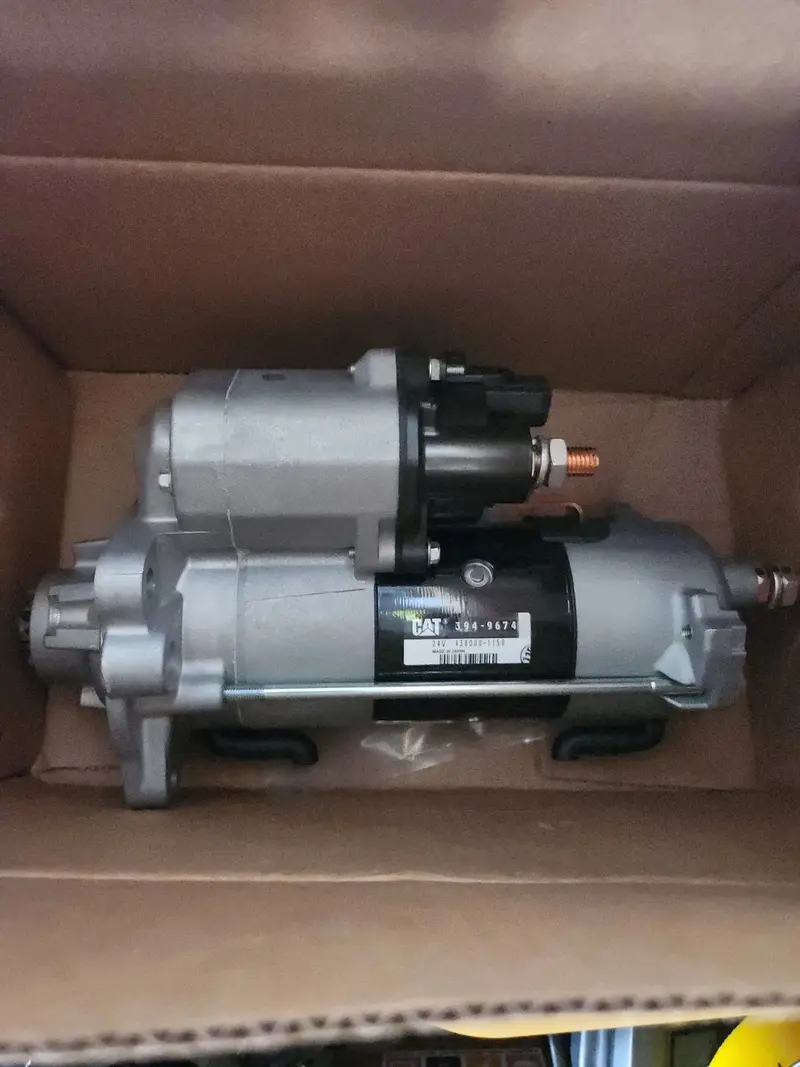 394-9674 Genuine Cat 24 Volts Electric Starting Motor 1