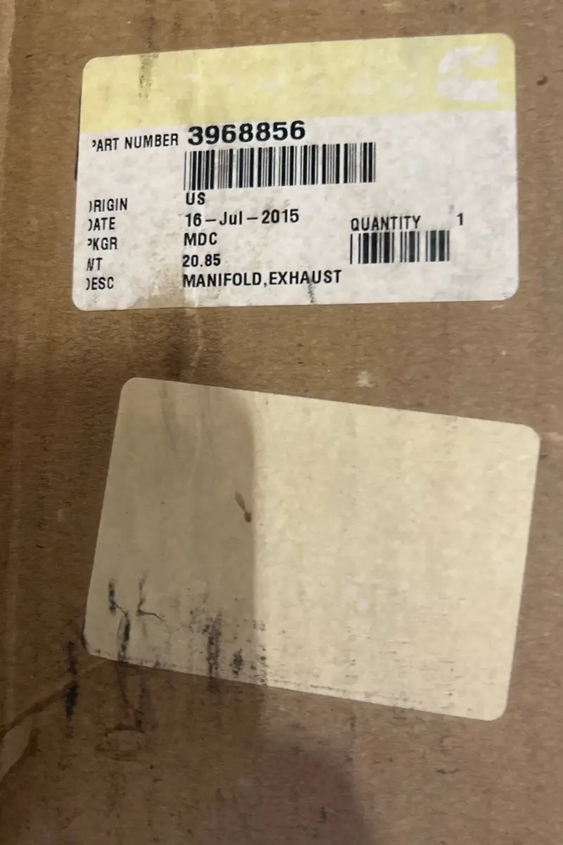 3968856 Genuine Cummins Exhaust Manifold 2