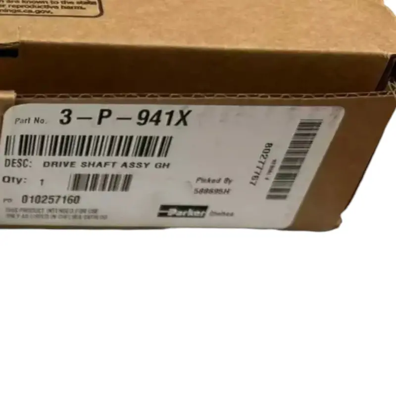 3P941x Genuine Parker Drive Shaft Assembly 2