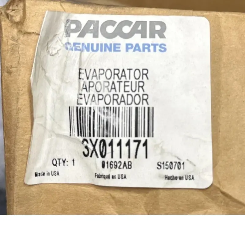 3X010018 Genuine Paccar A/C Air Conditioner Evaporator 2