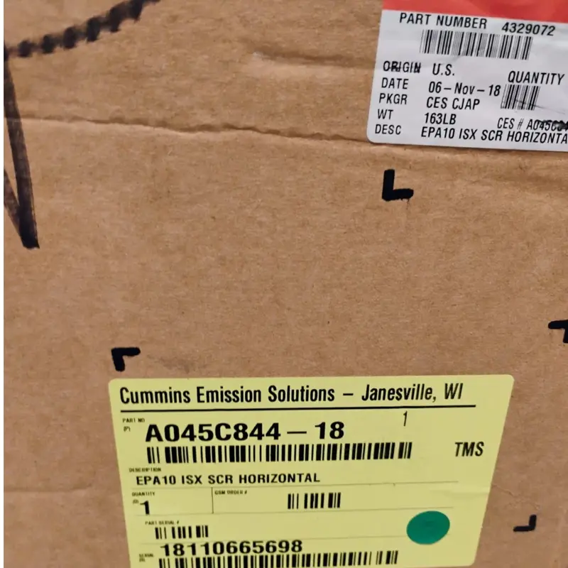 4329072 Genuine Cummins Aftertreatment Device 2