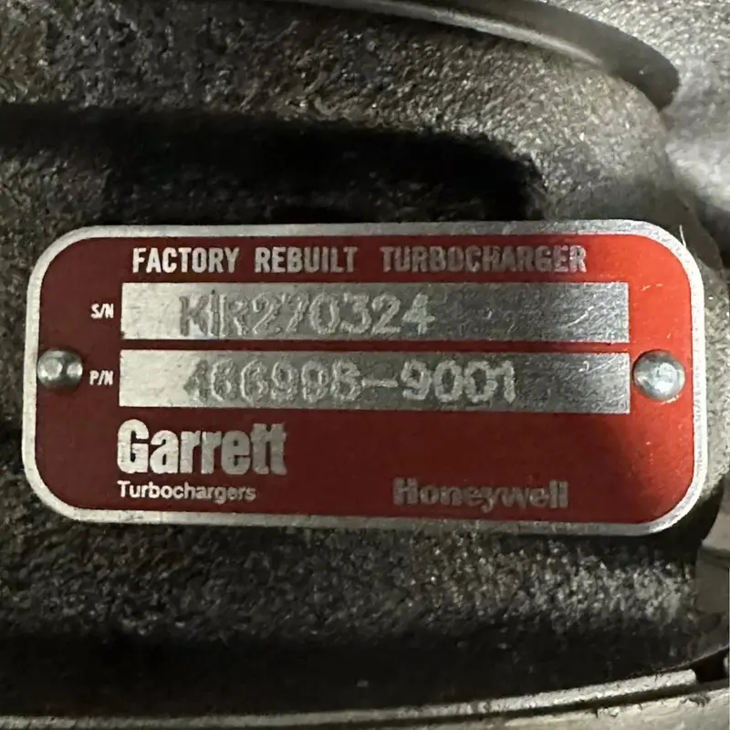 466998-0009 Genuine Garrett Turbocharger Tv4502 2
