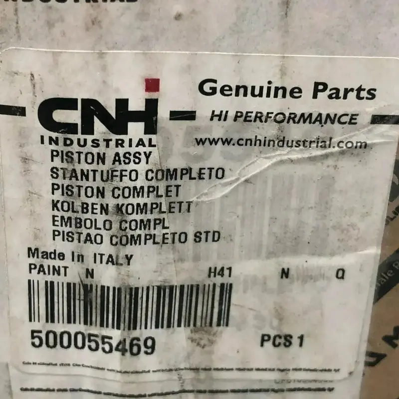 500086184 Genuine Cnh Piston Assembly 2